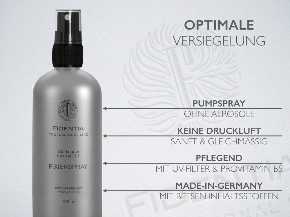 Fidentia Fixierspray für Haarverdichter