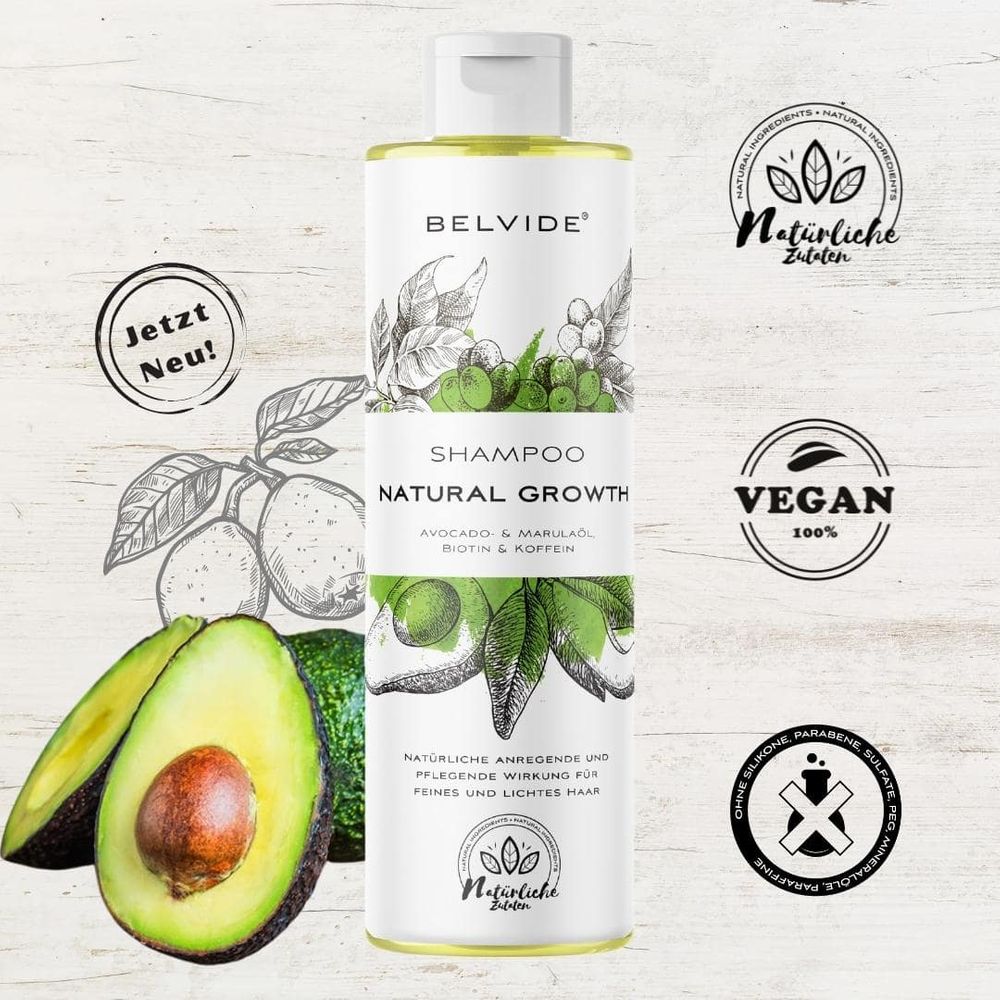 Belvide Natural Growth Shampoo