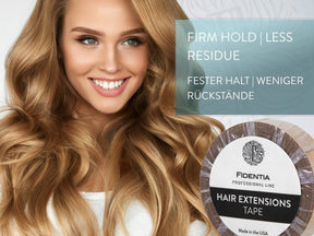 Fidentia Hair Extension Ersatzklebeband für Tape-In, Perücken und Zweithaar