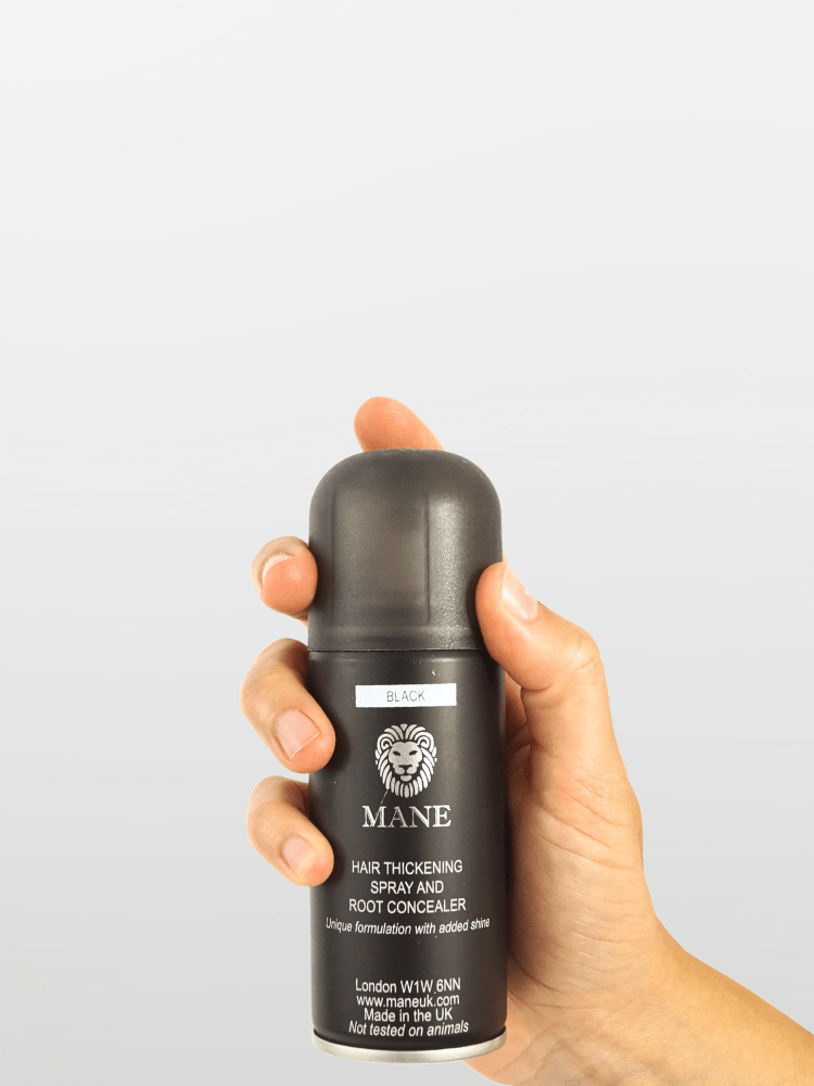 Mane Haarverdickungsspray – 200 Ml, Hellblond, Für Sofort Volleres Haar & Wurzelabdeckung