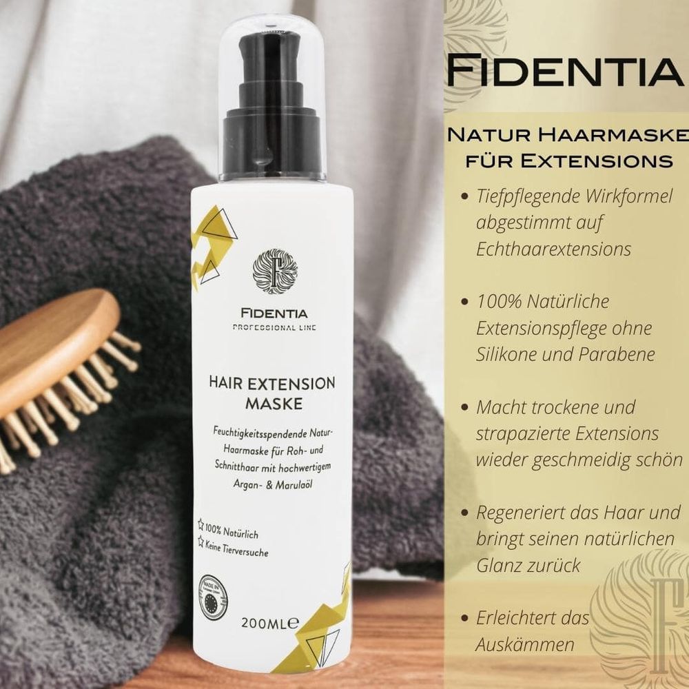 Fidentia Natural Hair Extensions Maske